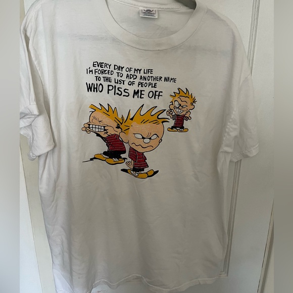 Vintage Calvin and Hobbes Tee - Picture 1 of 4